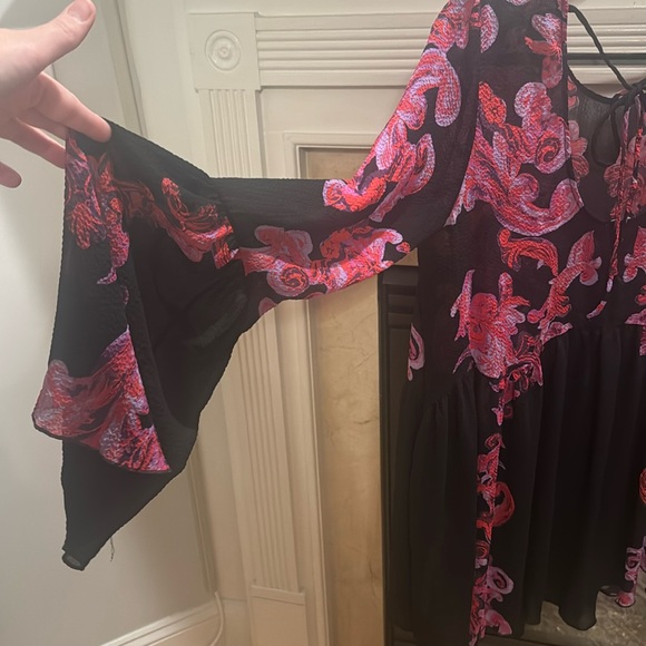 Free People Printed Symphony Smock Dress - Picture 8 of 10